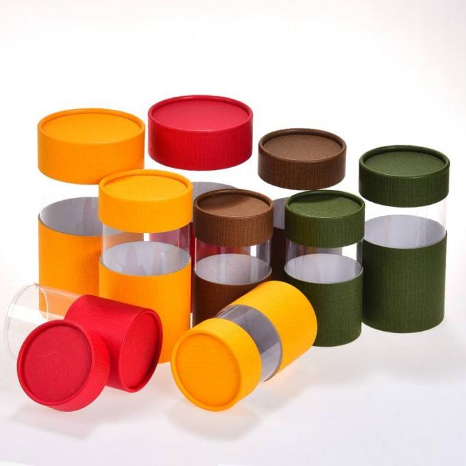 Blasen-Pappschachtel mit klarem Fenster, heiße stempelnde Fenstergeschenkboxen ODM 3