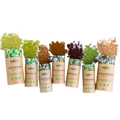 Biologisch abbaubare, 100 % luftdichte Super-Food-Pulververpackung in Lebensmittelqualität