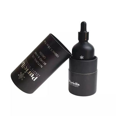 100 ml ätherisches Öl Flasche Verpackung Papierrohr runder Behälter für Kosmetik