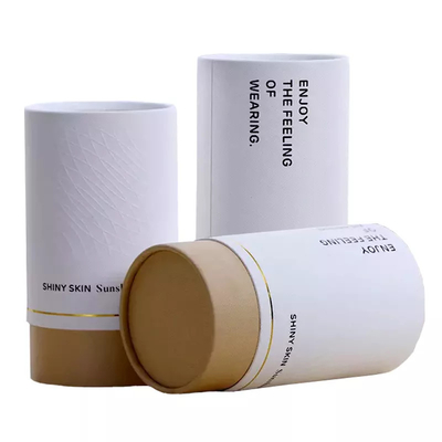Kundenspezifische Hautpflege-Papier-Röhrenverpackungs-kosmetische Parfüm-Kraftpapier-Rohre Eco freundliche