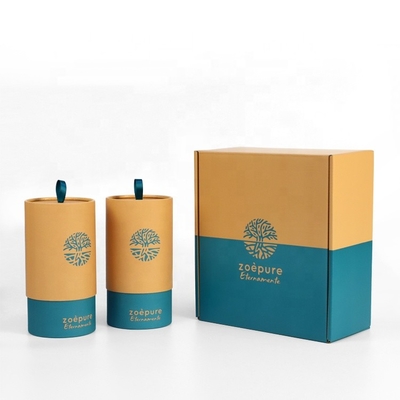 Freundliche Papierröhrenverpackung Soems Eco mattelaminated Multifeature
