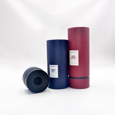 Druckparfüm-Rundrohr-Kasten, recyclebares Zylinder-Papierrohr für Kosmetik