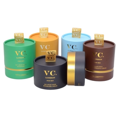 CMKY Cosmetic Paper Tube mit Band für die Verpackung von Cremeparfüms