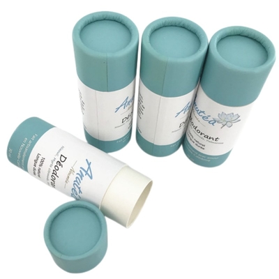 Deodorant-Push-Up-Röhrchen mit individuellem Druck Biologisch abbaubare Verpackung für Körperbalsam