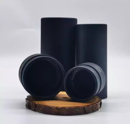 30 ml 50 ml 100 ml schwarze Kraftkarton-Papierröhrchen-Parfümflasche mit EVA-Einsatz