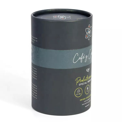 Kaffee-Kollagen-Pulver-Tee-Papierröhrchen-Verpackung luftdichter abziehbarer Deckel in Lebensmittelqualität