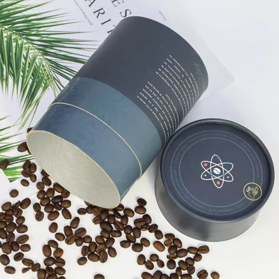 Kaffee-Kollagen-Pulver-Tee-Papierröhrchen-Verpackung luftdichter abziehbarer Deckel in Lebensmittelqualität