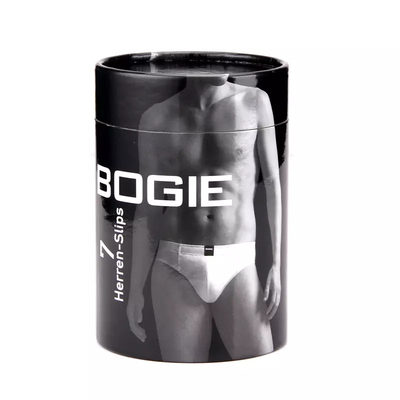 Kundenspezifischer Druck Unterwäsche Verpackung Papierschlauch Kleidung Kartonbehälter