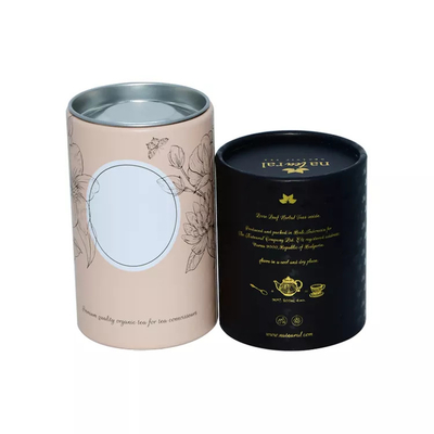 Nahrungsmittelgrad-Zylinder-Röhrenverpackungs-Tee-Kaffee Eco freundlicher mit Aluminiumfolie