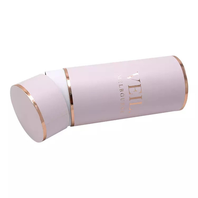 Kundenspezifischer Druck-Logo Round Cylinder Container Eco freundlich für Kleiderschleier