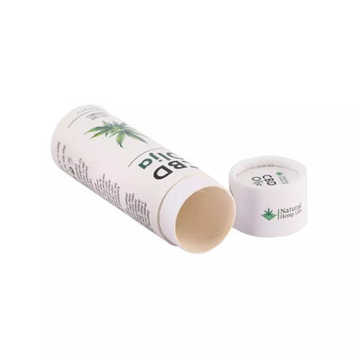 10ml CBD Ätherisches Öl Runde Papierröhrchen Verpackung Kosmetische Zylinderröhrchen Verpackung
