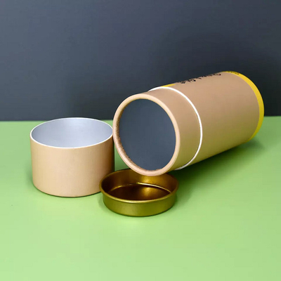 Luftdichter Tee-Papier-Rohr-Behälter, kosmetisches Zylinder-Rohr-Verpacken