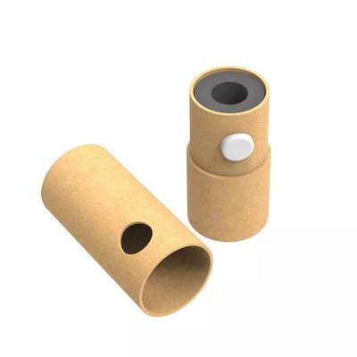 Kundenspezifischer Kraftpapier-Pappe-Vape-Rohr-Papier-Behälter mit Kinderbeweis-Knopf