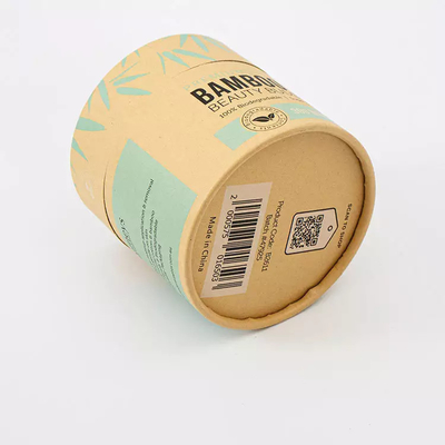 Biologisch abbaubare leere Zylinder-Kraftpapier-Rohre für Tee-kosmetisches Papier-Verpackenrohre
