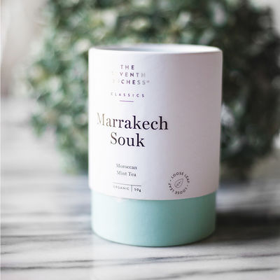 Benutzerdefinierte Zylinder-Teeverpackung Biologisch abbaubare Papierrohrverpackung für Lebensmittelgewürze Loser Tee