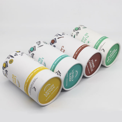 Teerohrverpackung Runde Behälter aus Aluminiumfolie für Lebensmittelverpackungen für Süßigkeiten und Schokolade
