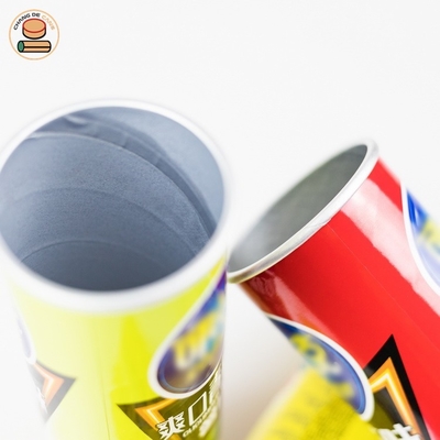 CCC genehmigte Papppapier-Rohr-Verpacken der Lebensmittel aufbereitete Gewohnheit ODM PMS