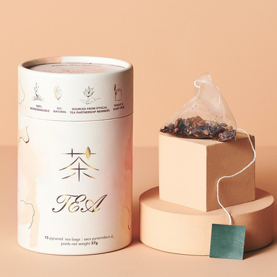 Verpackender ODM-Papier-Rohr-Tee, Multiusage-Tee-Kasten-Verpackungsgestaltung