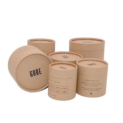 Runder kundenspezifischer Tee-Kasten, der Matt Laminated Debossed UVcoated verpackt