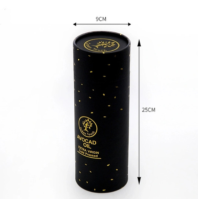 Glatte Laminierung der Zylinder-Wein-Geschenkboxen, die Aluminiumfolie zeichnet