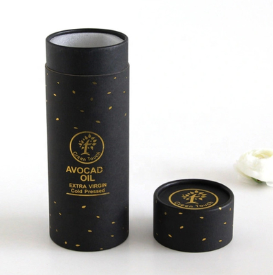 Glatte Laminierung der Zylinder-Wein-Geschenkboxen, die Aluminiumfolie zeichnet