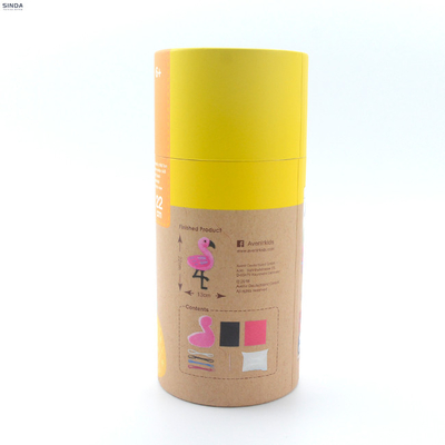 Recyclingpapier-Zylinder-Kasten für das Verpacken 25g des Druckens der Kapazitäts-PMS