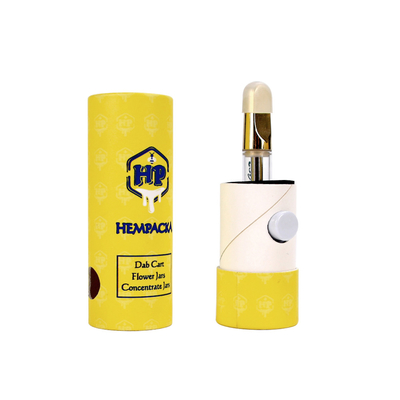 Biologisch abbaubare, kindersichere Papierröhre für Vape-Kartuschen. Kindersichere Verpackung