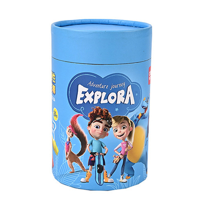 Zusammengesetzte Papierdosen ODM, 80mm Papierröhrenverpackung Eco freundlich