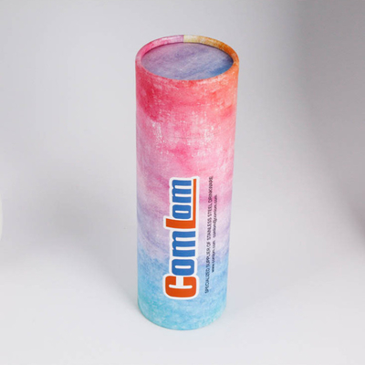 Heißer stempelnder verpackender Papierkanister, EVA Cardboard Cylinder Packaging