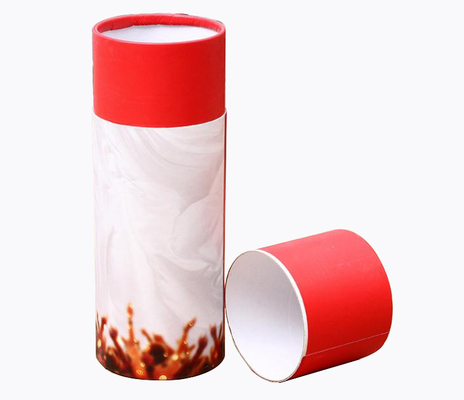 Samt-Kissen-Papierrohr Pen Holder, prägeartige Pappzylinder mit Deckeln