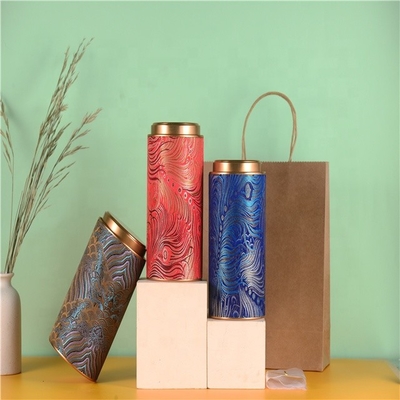 Zylinder-Papier-Rohr-Pen Holder With Lids Matte-Laminierungs-Blase fügte ein